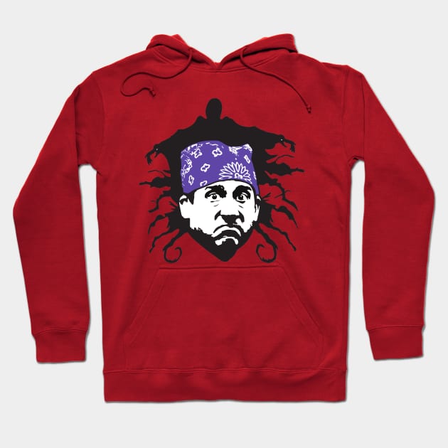 Prison Mike's Bad Day at the Office Hoodie by Pangea5